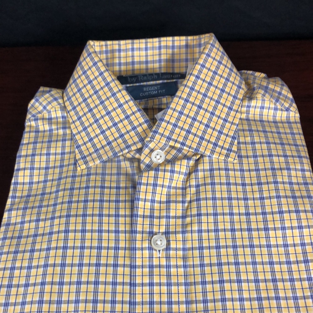 POLO by Ralph Lauren Regent Custom Fit Spread Collar Button Down Shirt NWT